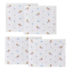 Hoppekids Forhæng til Halvhøj Seng - MERMAID - Flere Størrelser